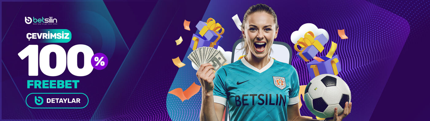 Betsilin çevrimsiz yüzde 100 freebet kampanyası görseli