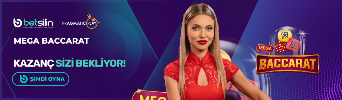 Mega Baccarat canlı masa oyunu ve çarpanlı kart sunumu