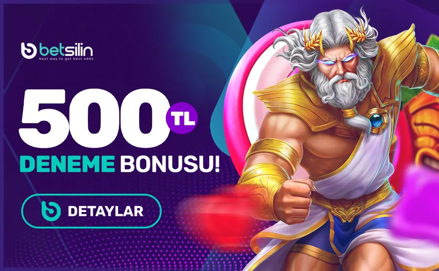 Betsilin 500 TL Deneme Bonusu